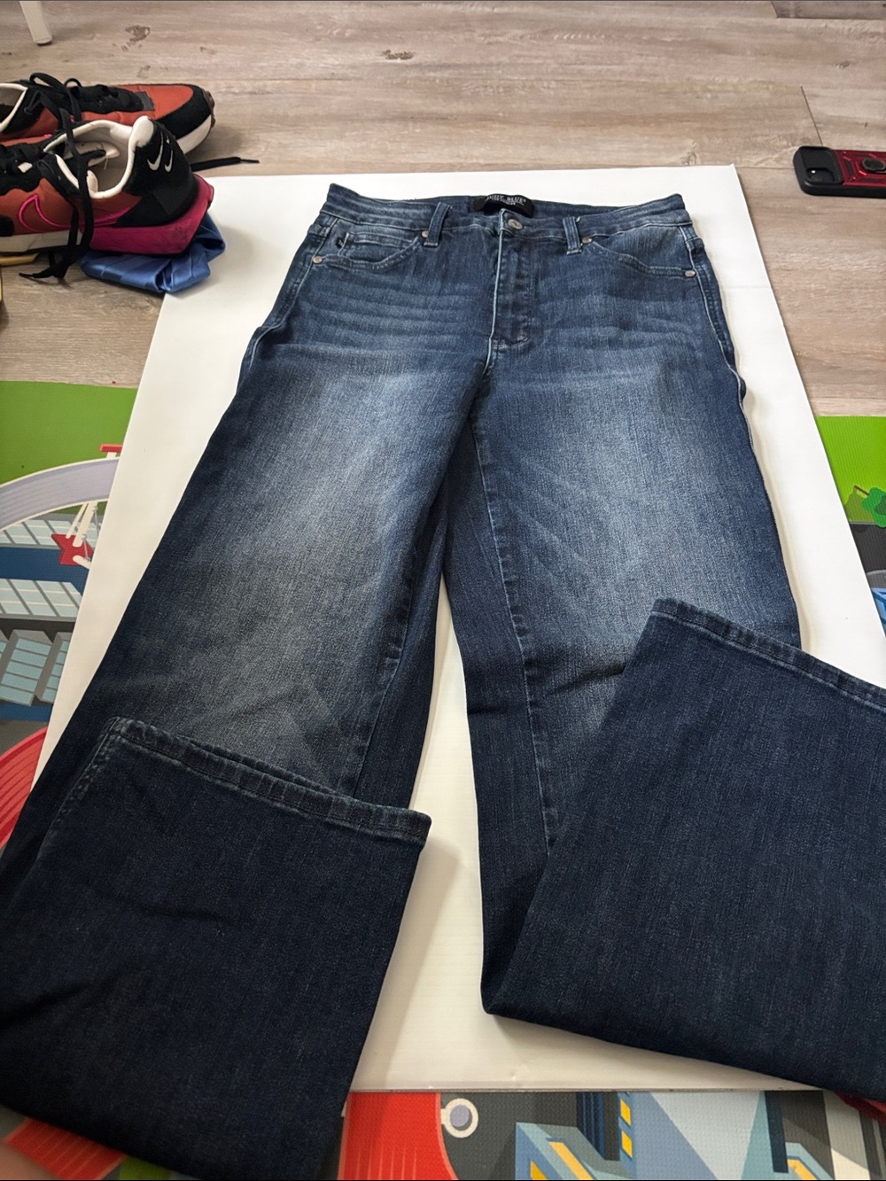 Judy Blue Dark Blue Flare Jeans